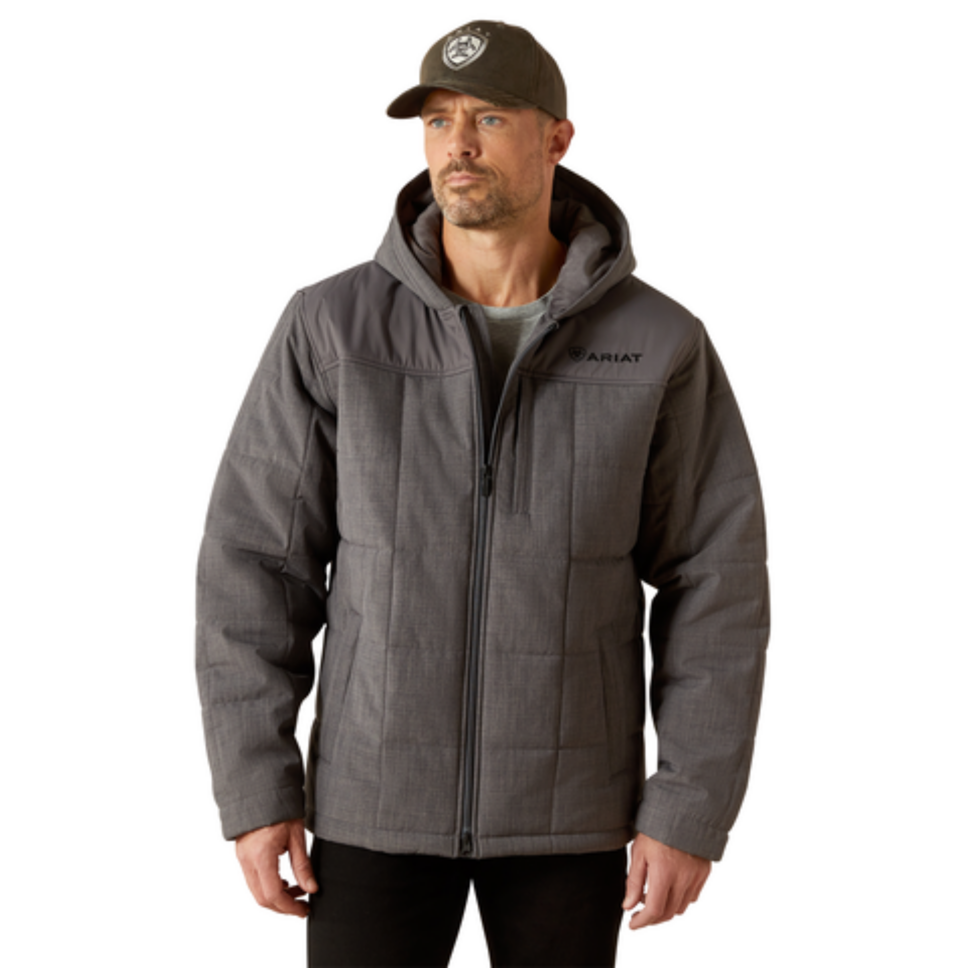 Picture of Ariat 10062676 Crius Hooded Insulated Jacket