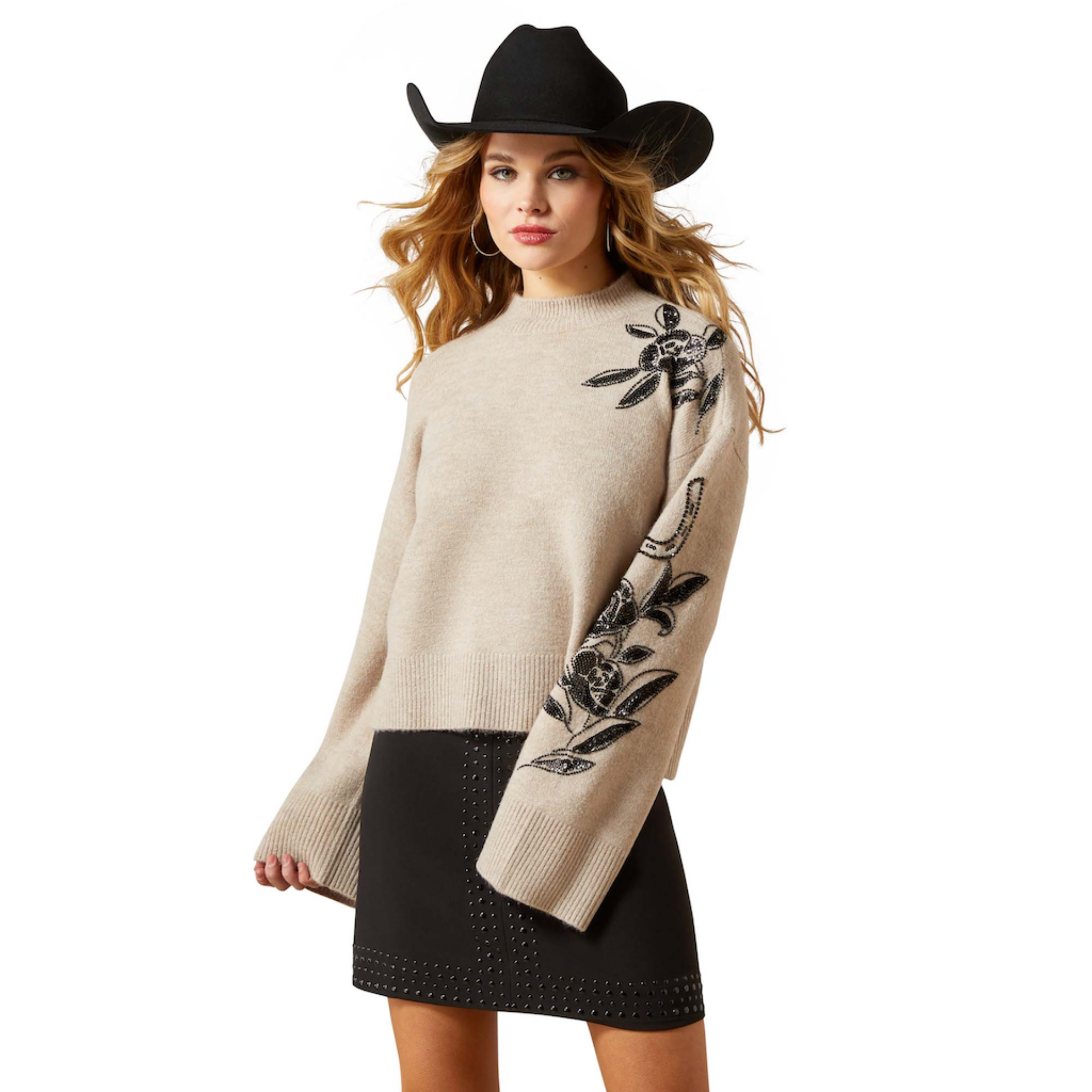 Picture of Ariat 10065989 All In Embellished Sweater