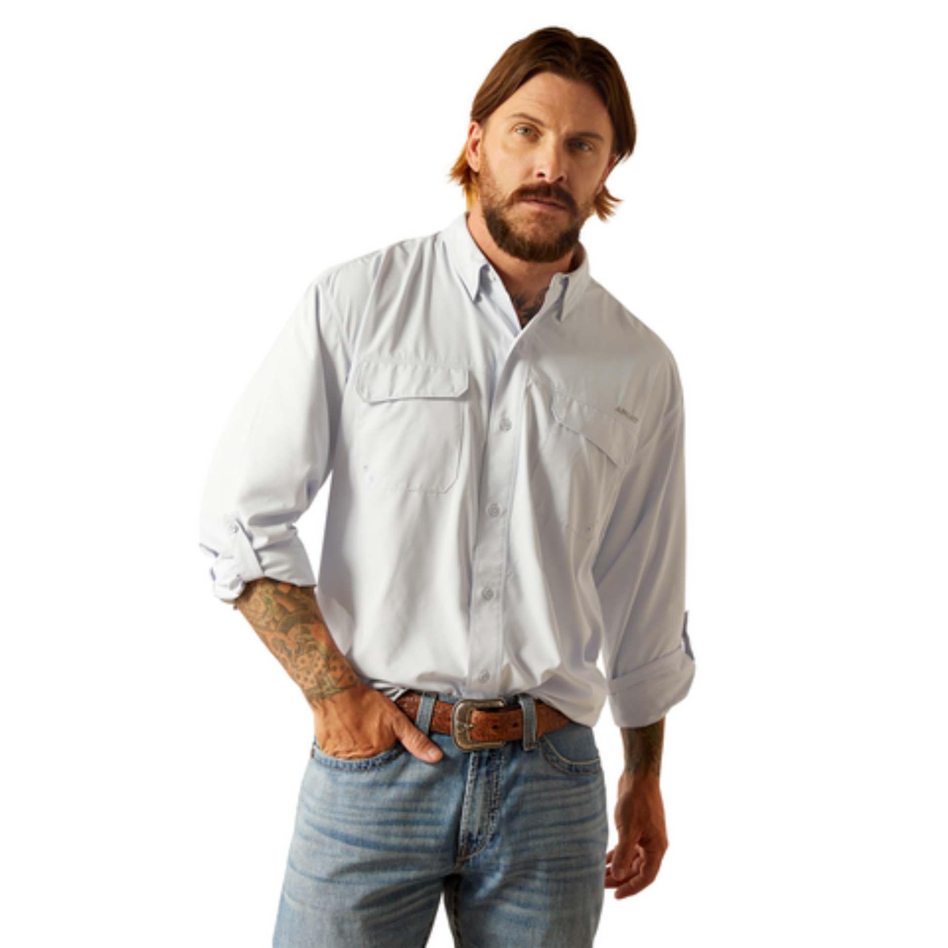 Picture of Ariat 10055232 VentTEK Outbound  Classic Fit Shirt