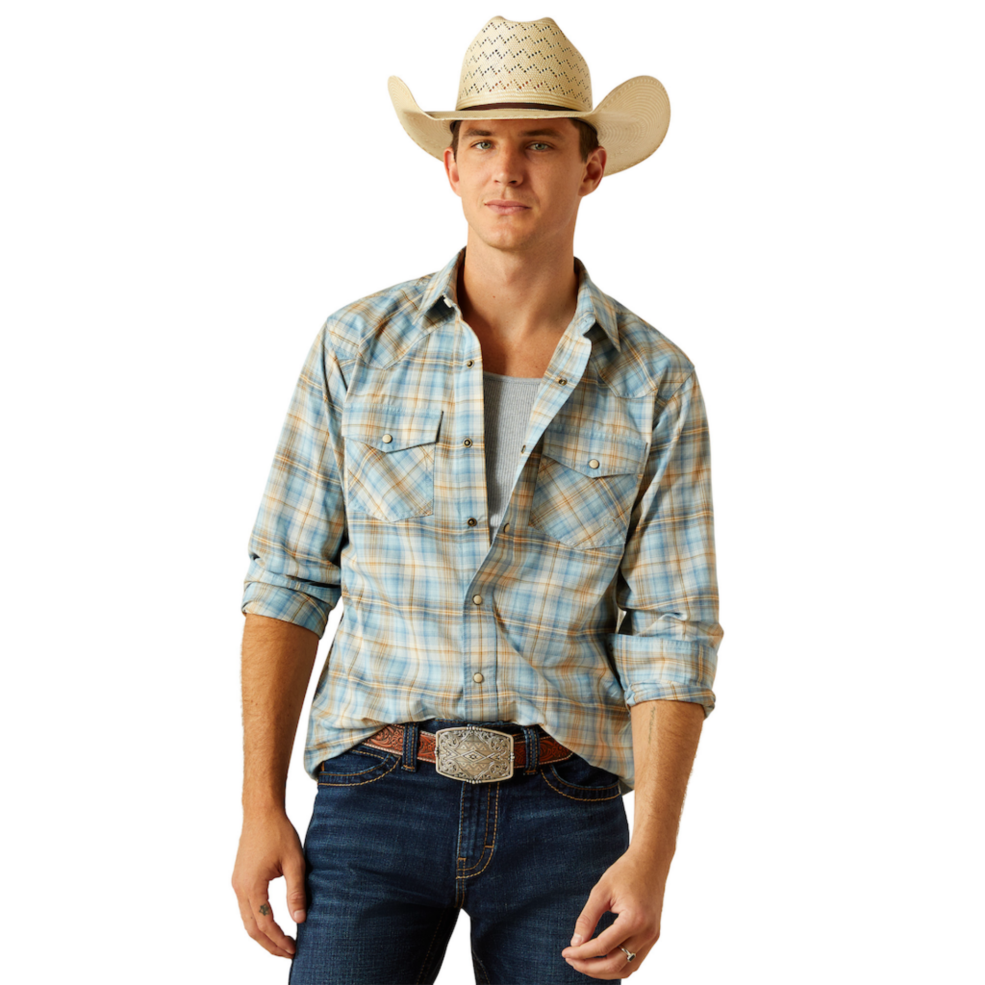 Picture of Ariat 10058701 Howe Retro Fit Shirt