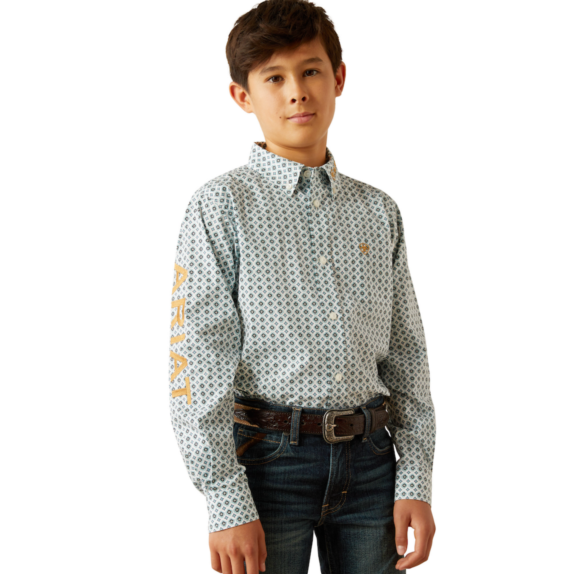Picture of Ariat 10058719 Team Franklin Classic Fit Shirt
