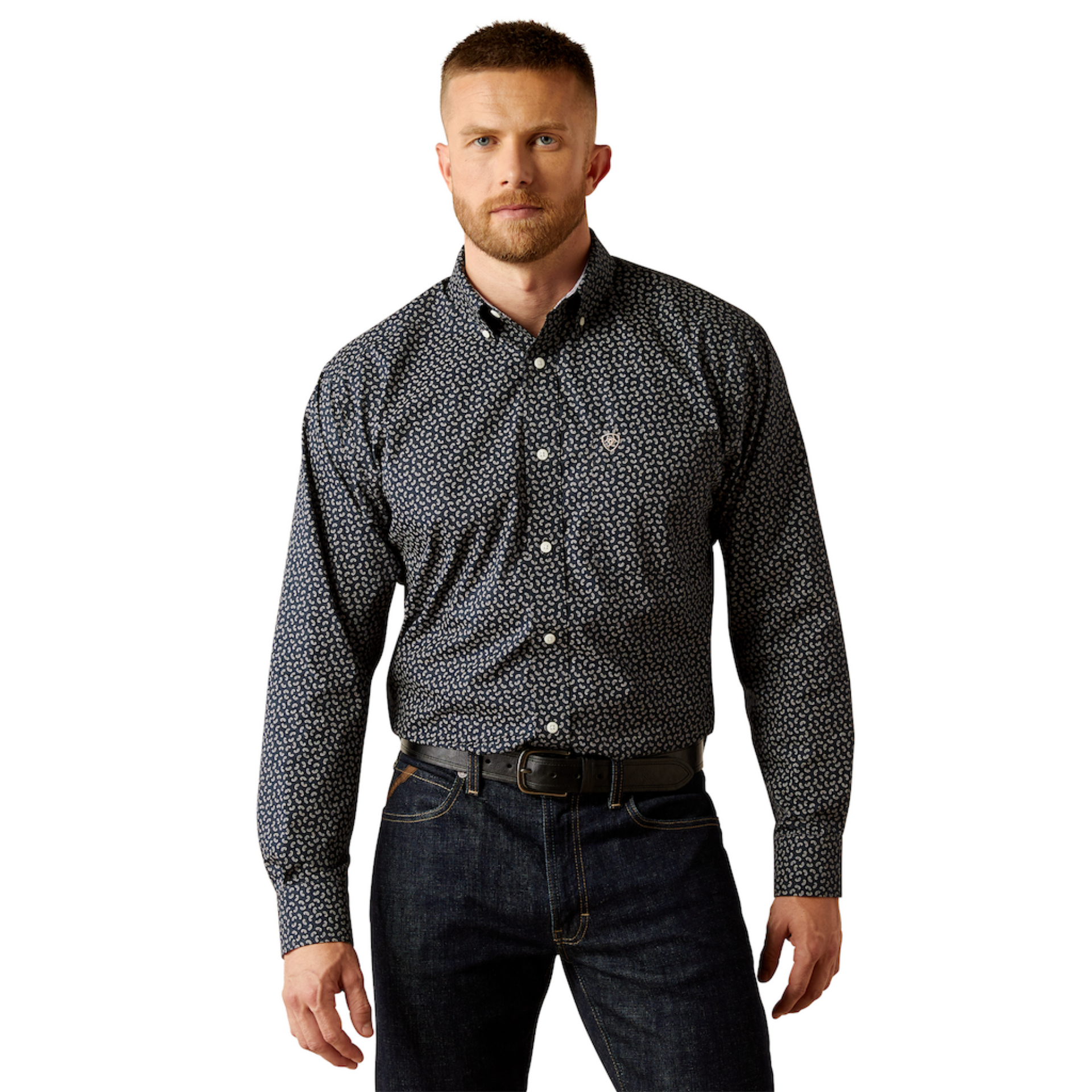 Picture of Ariat 10058948 Wrinkle Free Ralph Classic Fit Shirt