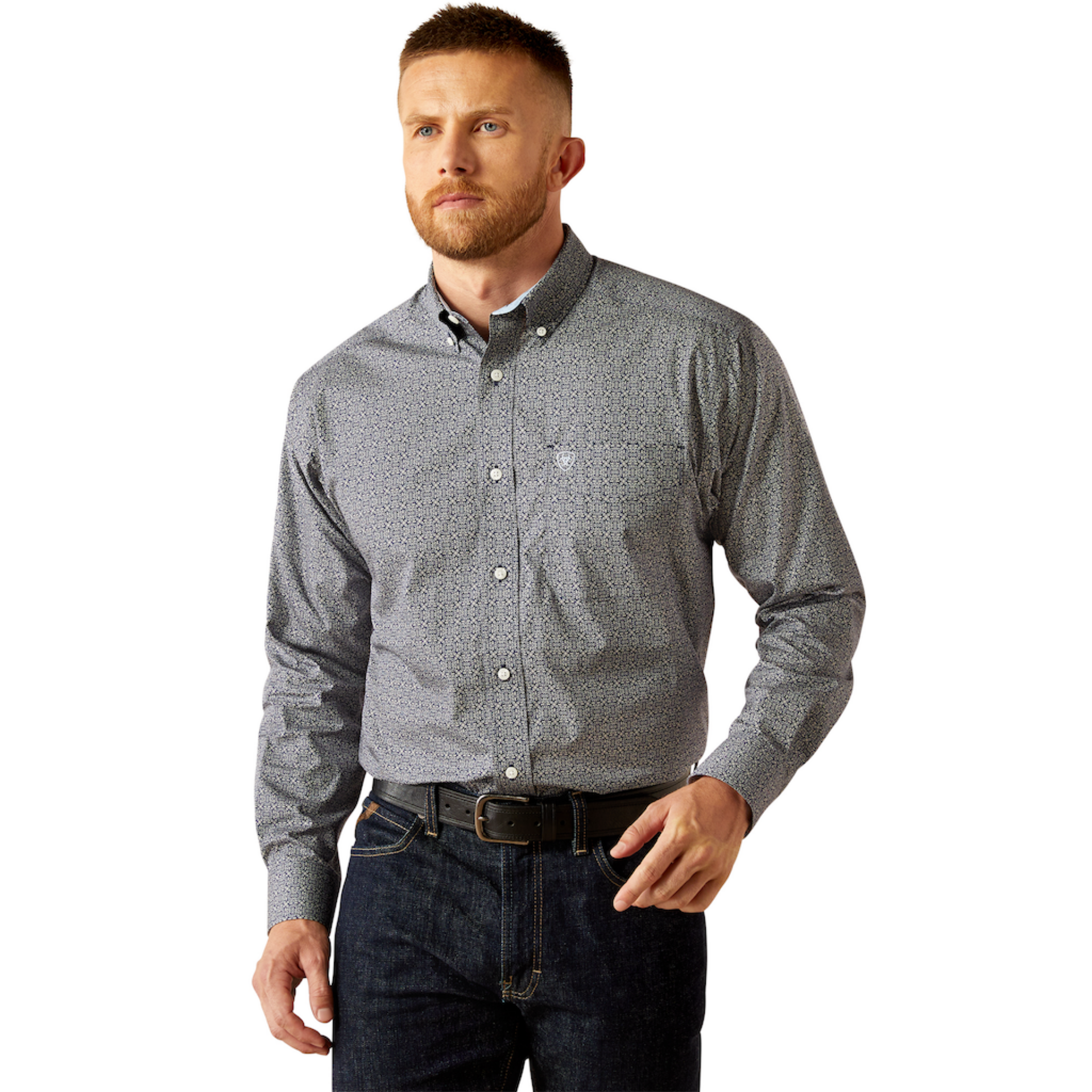 Picture of Ariat 10058950 Wrinkle Free Douglas Classic Fit Shirt