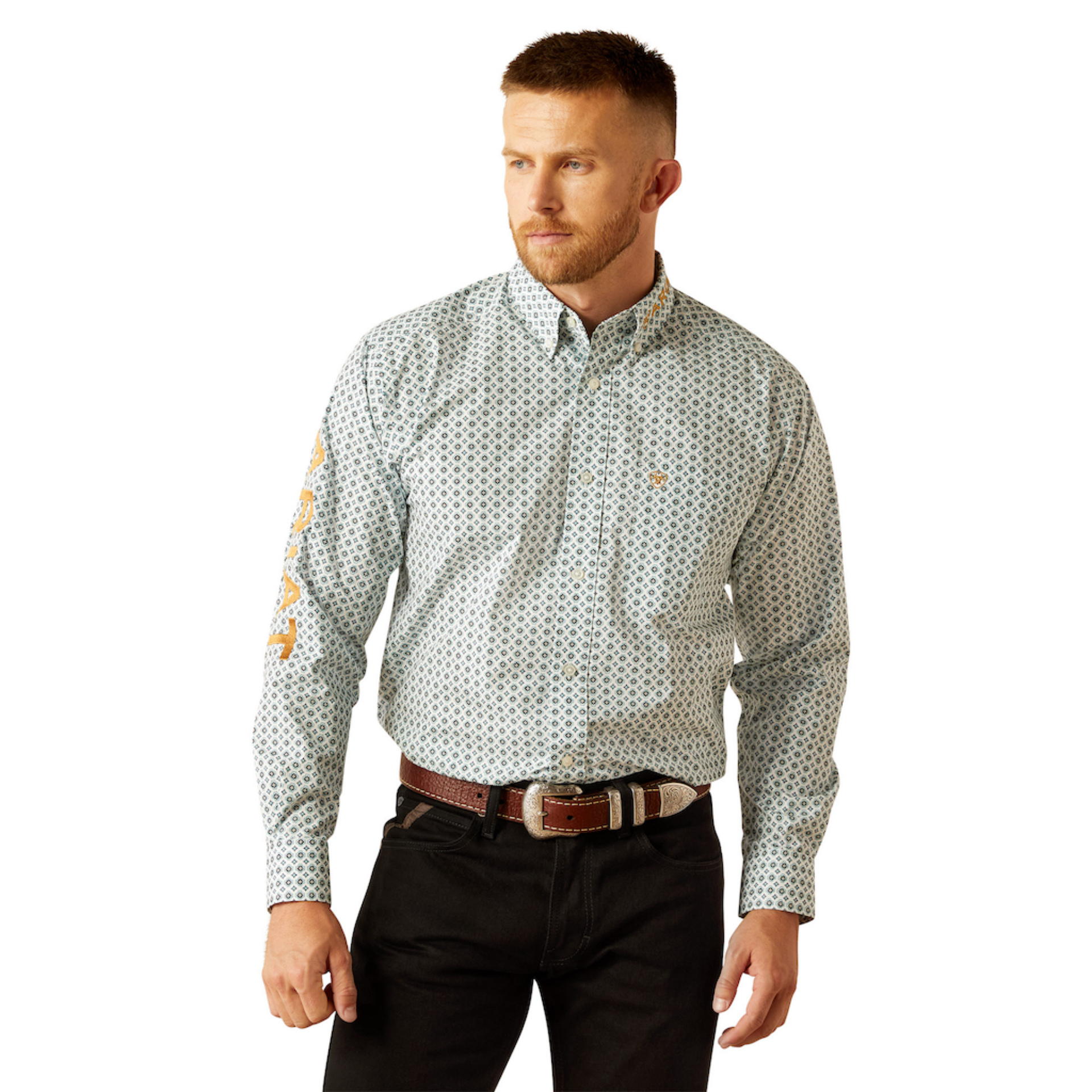 Picture of Ariat 10058962 Team Franklin Classic Fit Shirt
