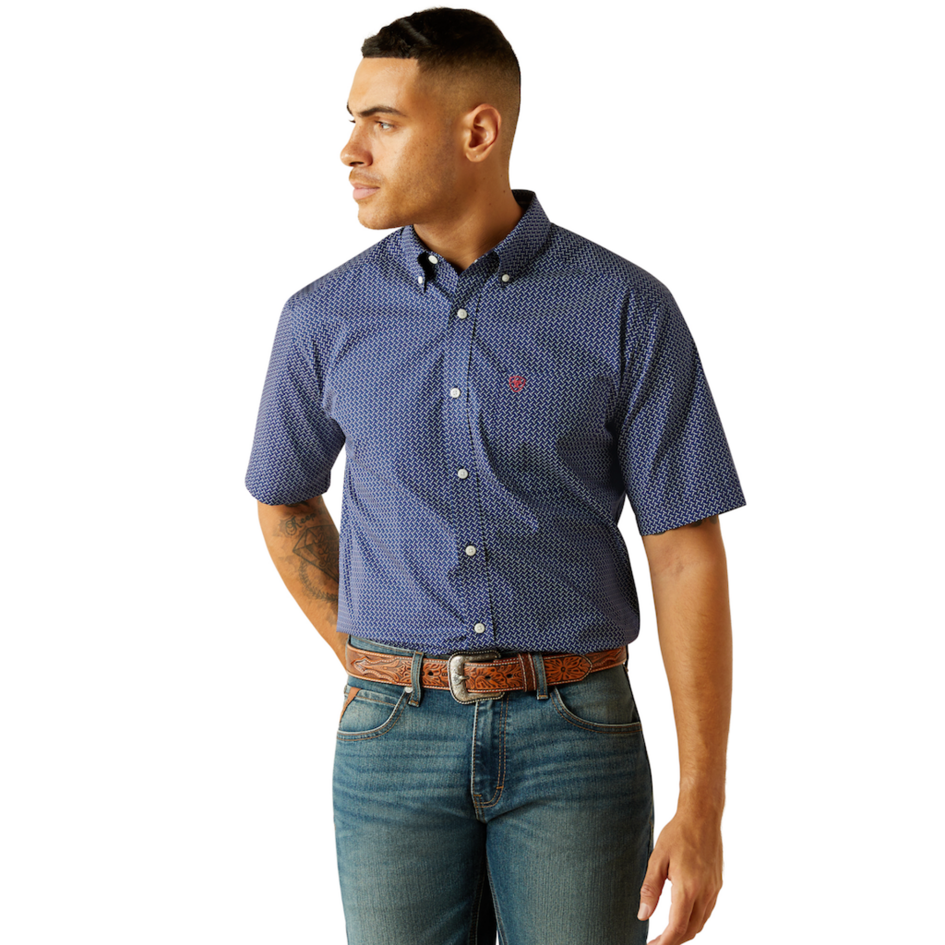 Picture of Ariat 10059004 Wrinkle Free Davis Classic Fit Shirt
