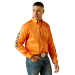 Picture of Ariat 10059134 Team Logo Twill Classic Fit Shirt