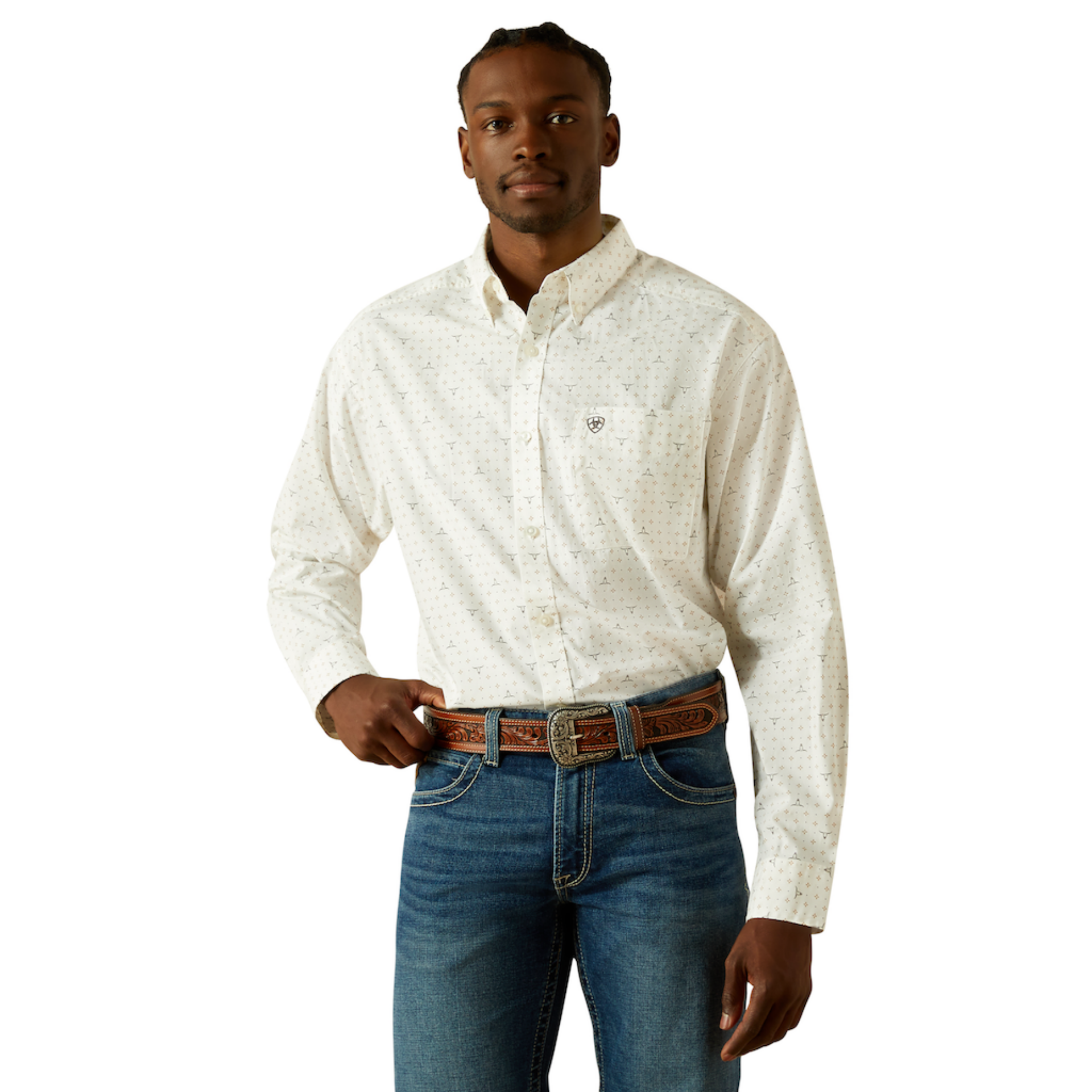 Picture of Ariat 10062209 Buster Classic Fit Shirt