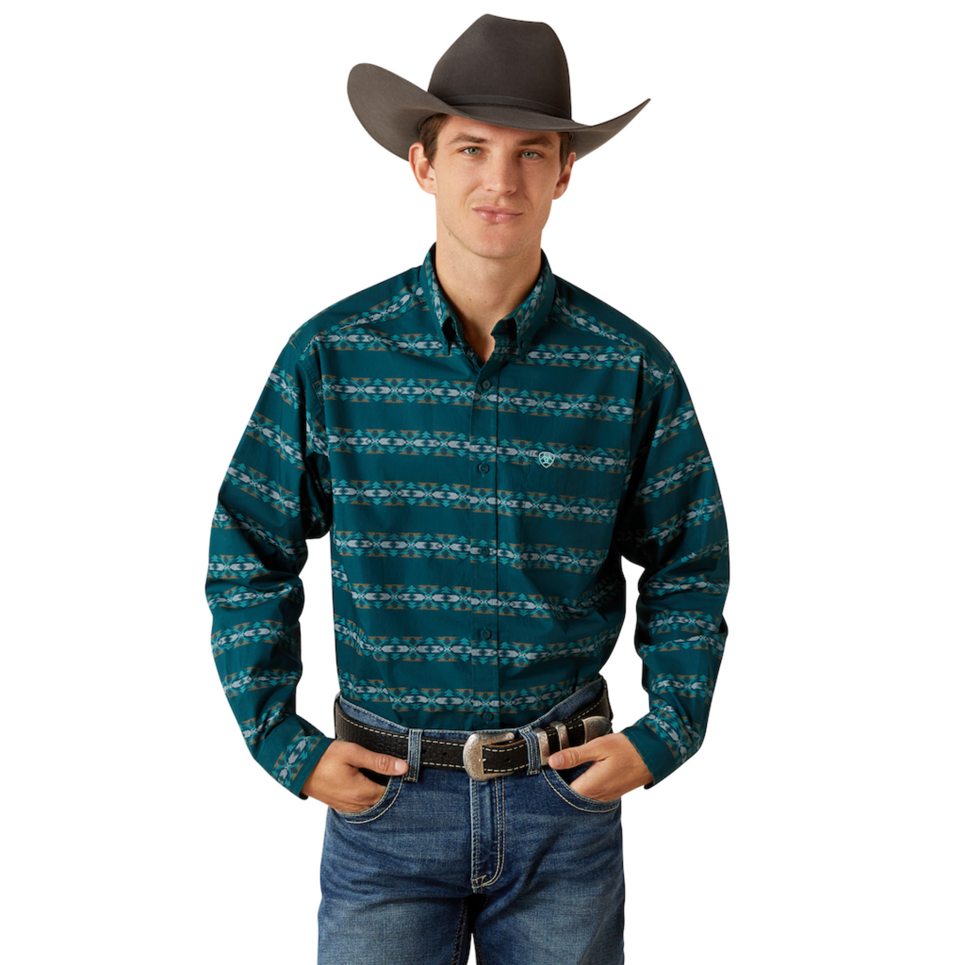 Picture of Ariat 10062210 Brando Classic Fit Shirt