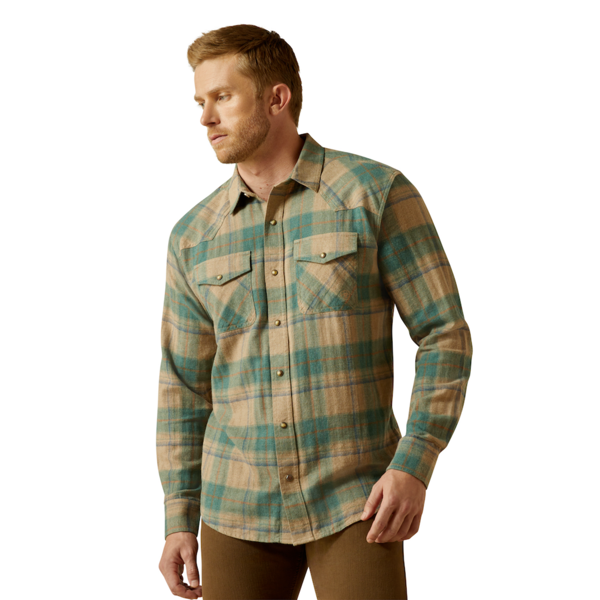 Picture of Ariat 10062224 Huxlee Retro Fit Shirt
