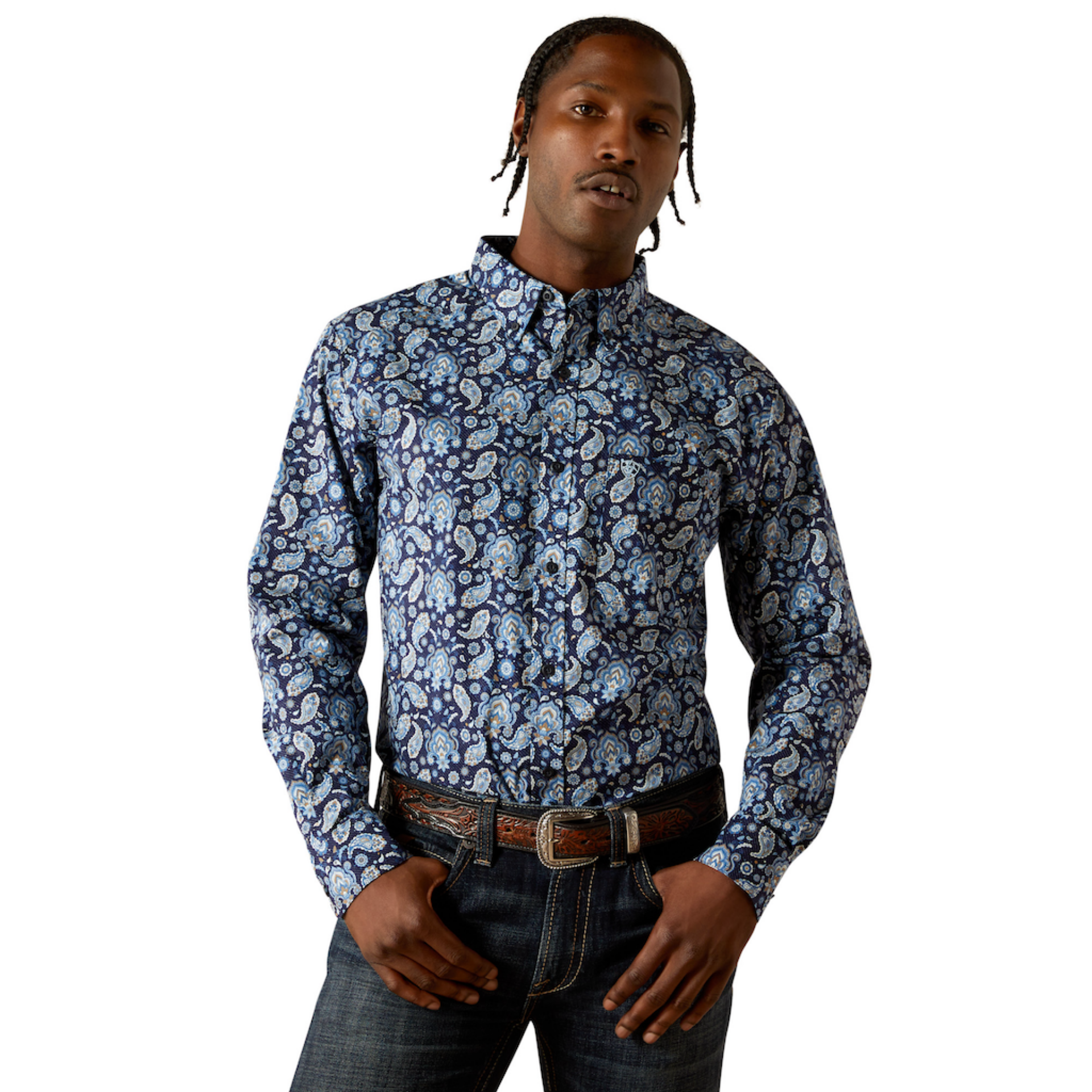 Picture of Ariat 10062244 Sergio Fitted Shirt