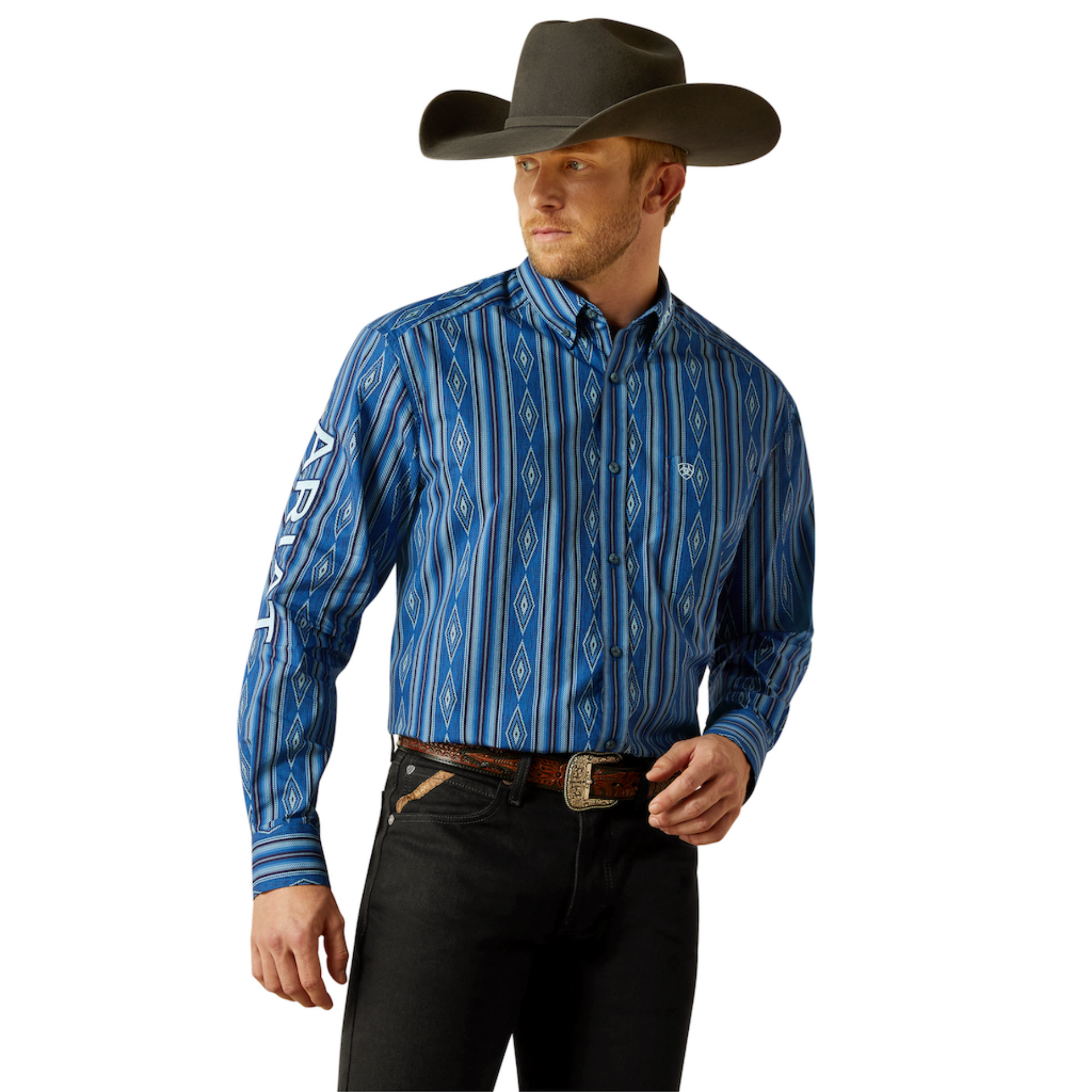 Picture of Ariat 10062252 Team Pace Classic Fit Shirt