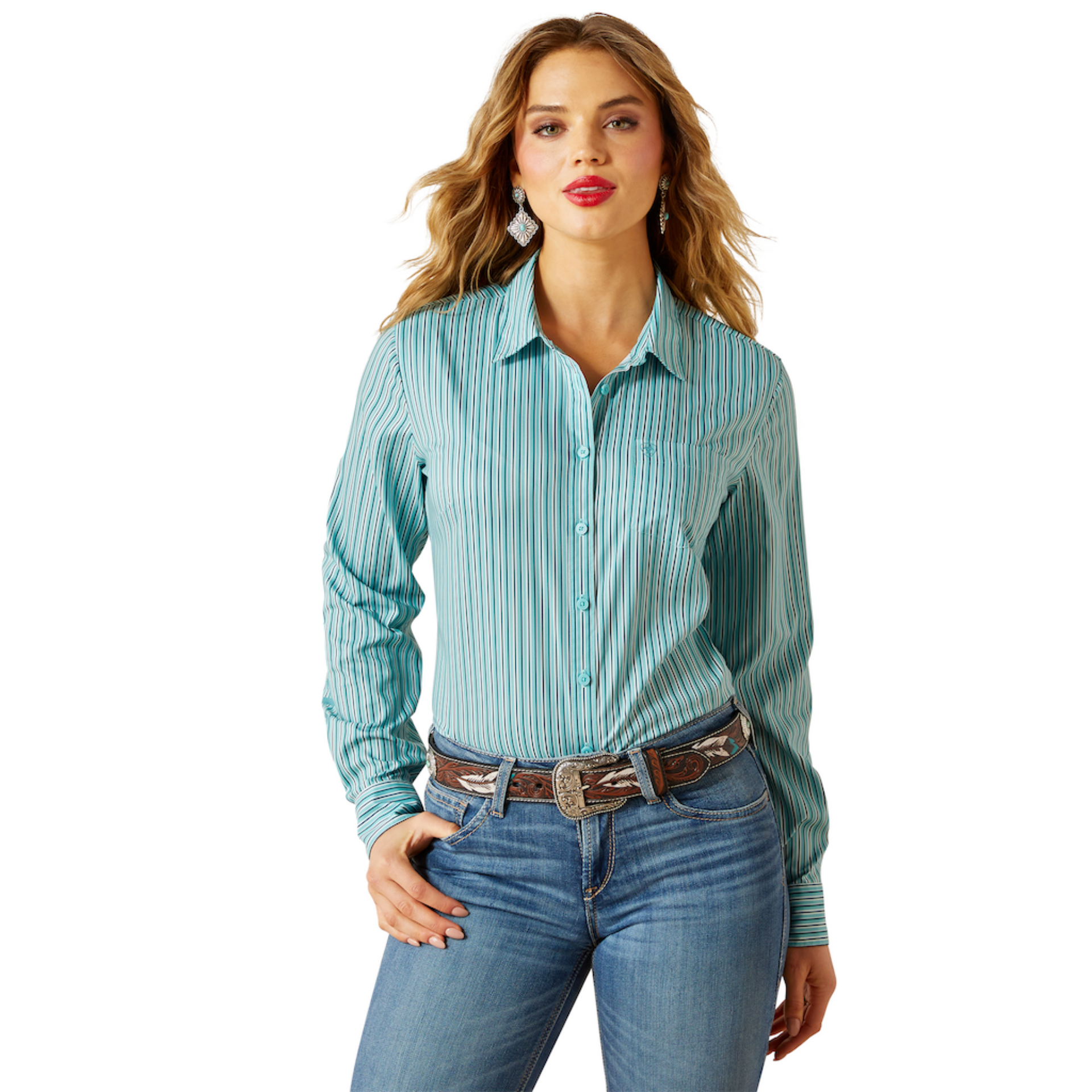 Picture of Ariat 10062281 Kirby Pro Team Shirt