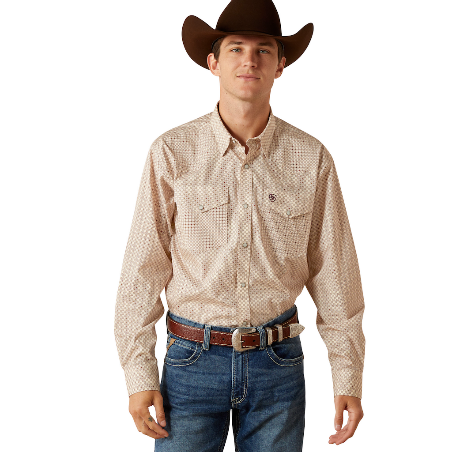 Picture of Ariat 10062353 Wrinkle Free Eddie Classic Fit Shirt