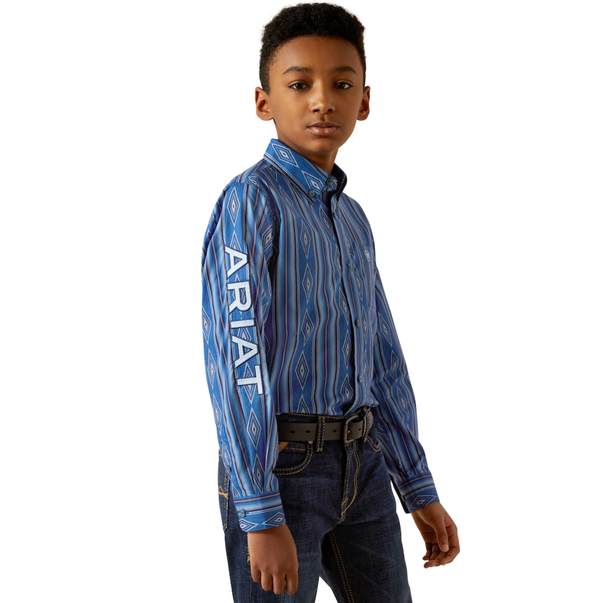 Picture of Ariat 10062396 Team Pace Classic Fit Shirt