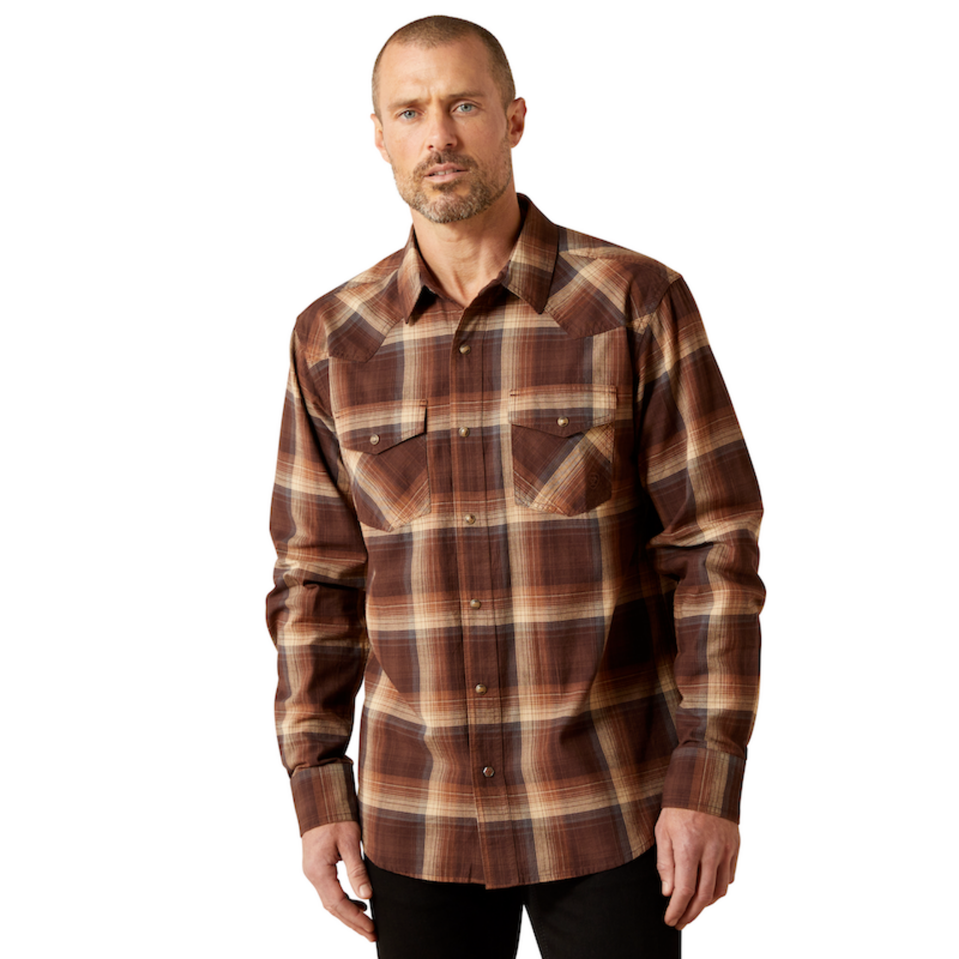 Picture of Ariat 10065759 Hodges Retro Fit Shirt