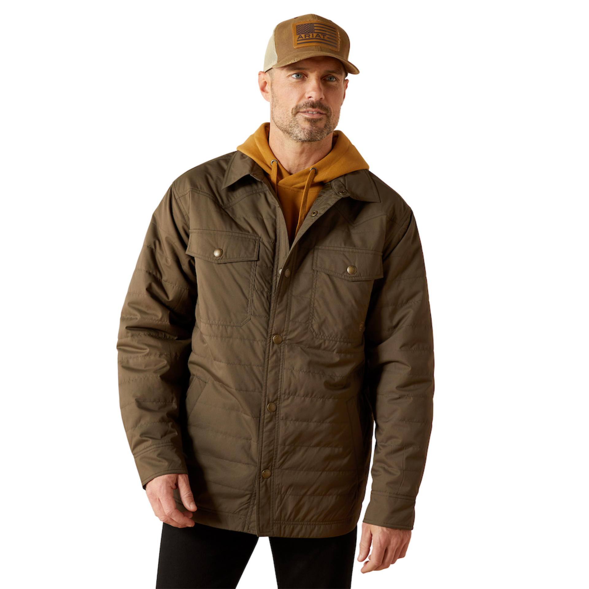 Picture of Ariat 10062512 Quilted Shirt Jacket