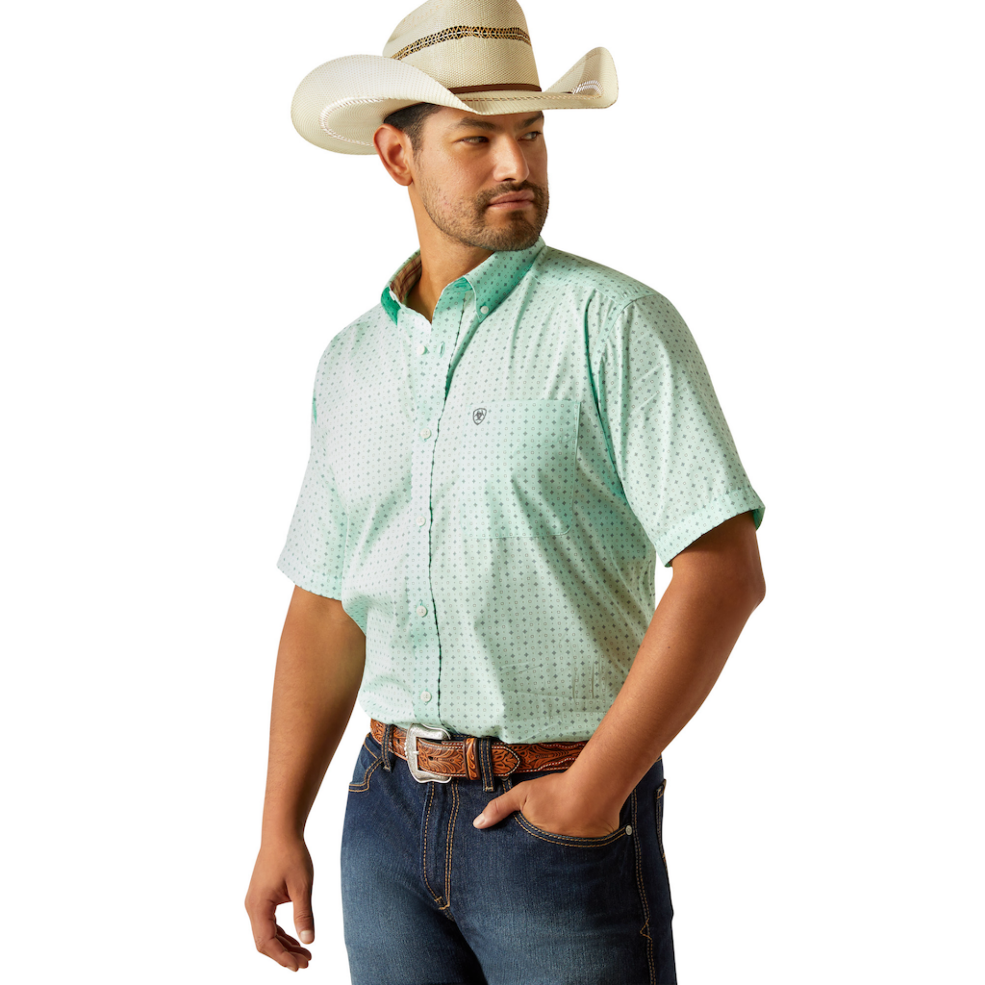 Picture of Ariat 10058741 Wrinkle Free Ellis Classic Fit Shirt
