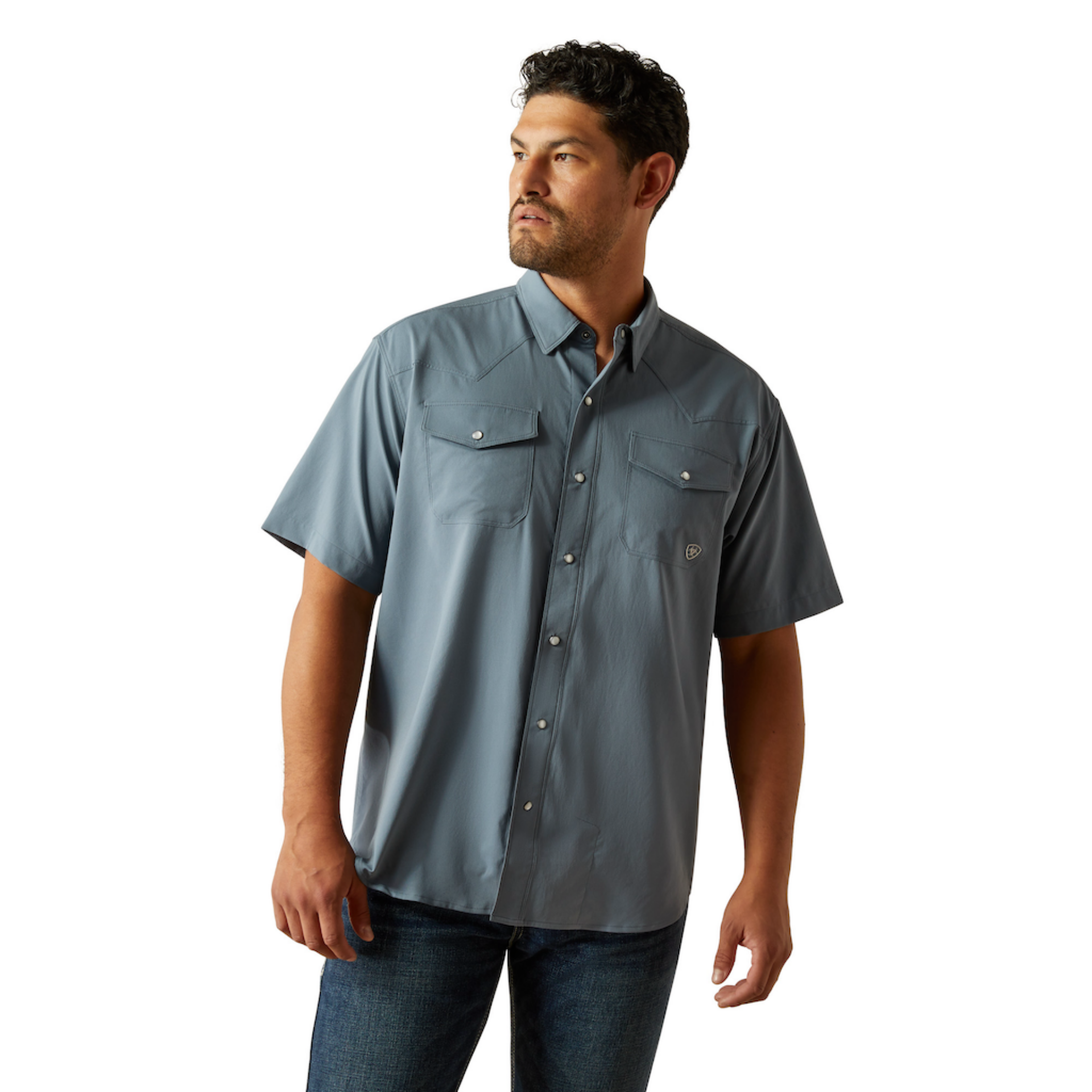 Picture of Ariat 10058813 Western VentTEK Classic Fit Shirt