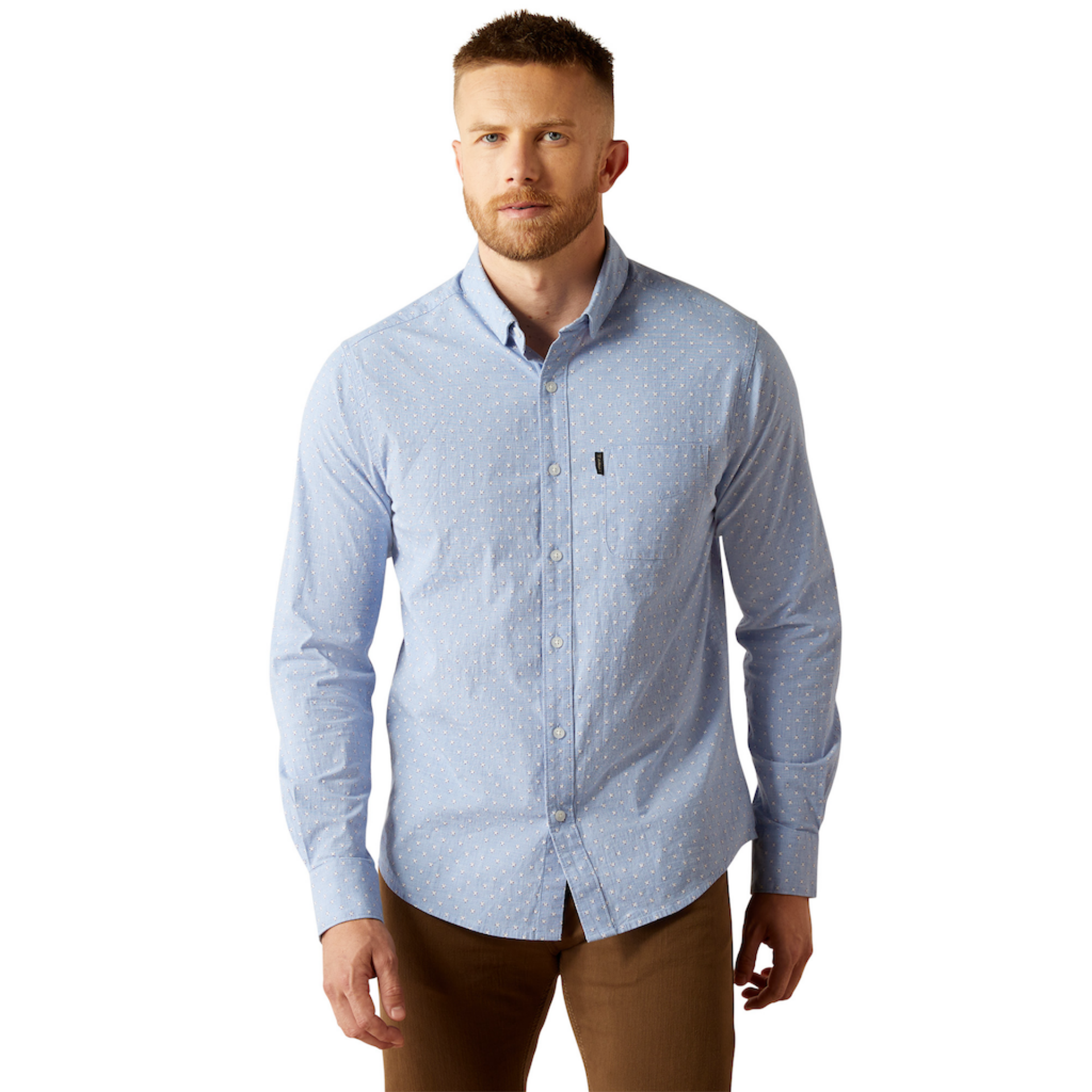 Picture of Ariat 10058985 Mikey Modern Fit Shirt