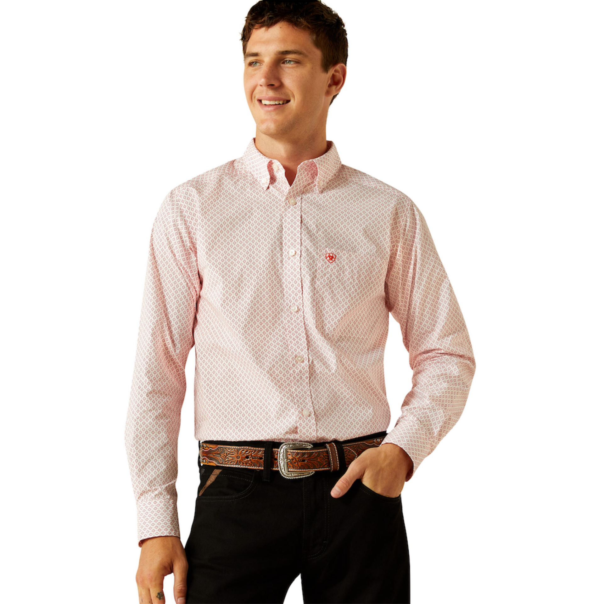 Picture of Ariat 10058997 Sylvester Fitted Shirt
