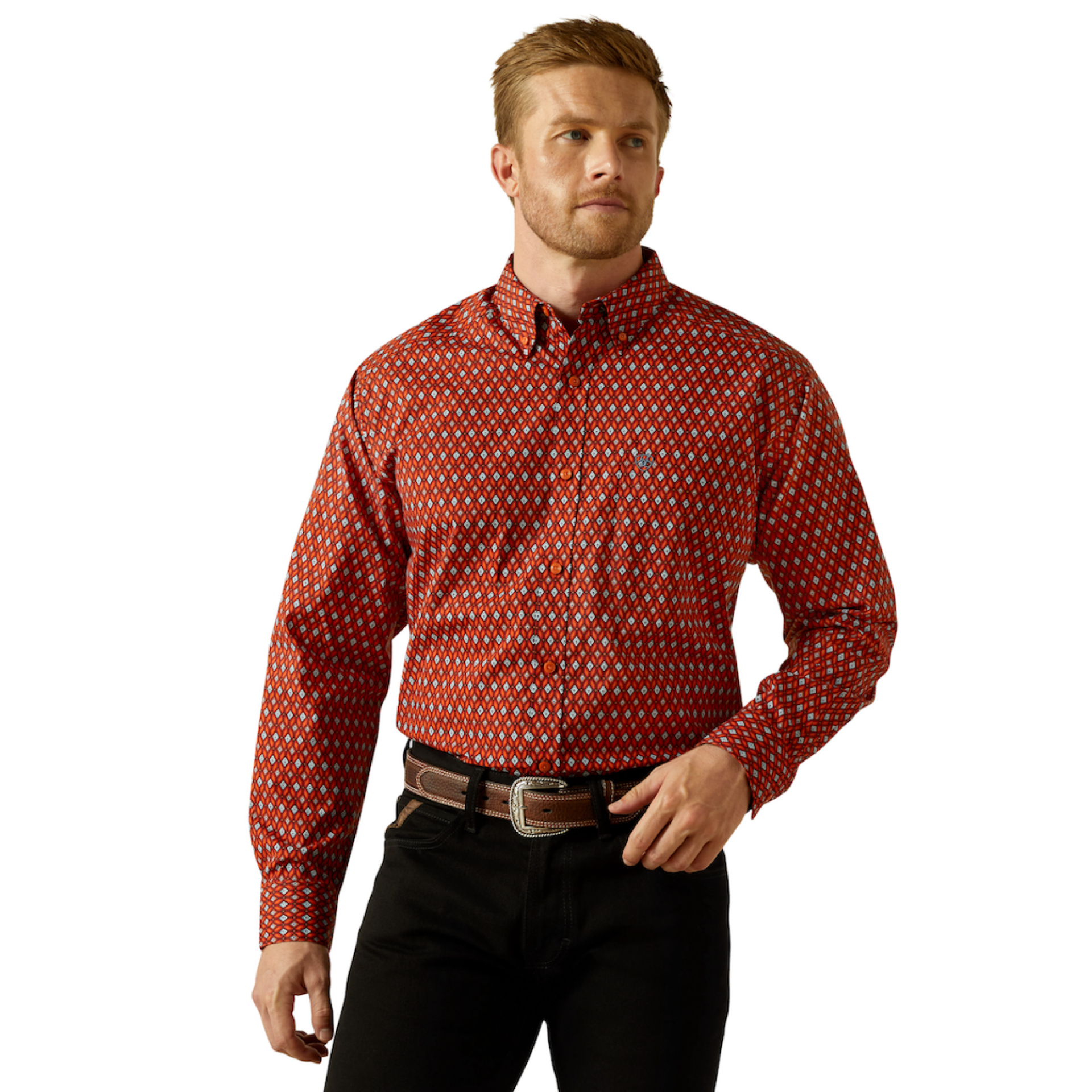 Picture of Ariat 10062187 Thadd Classic Fit Shirt