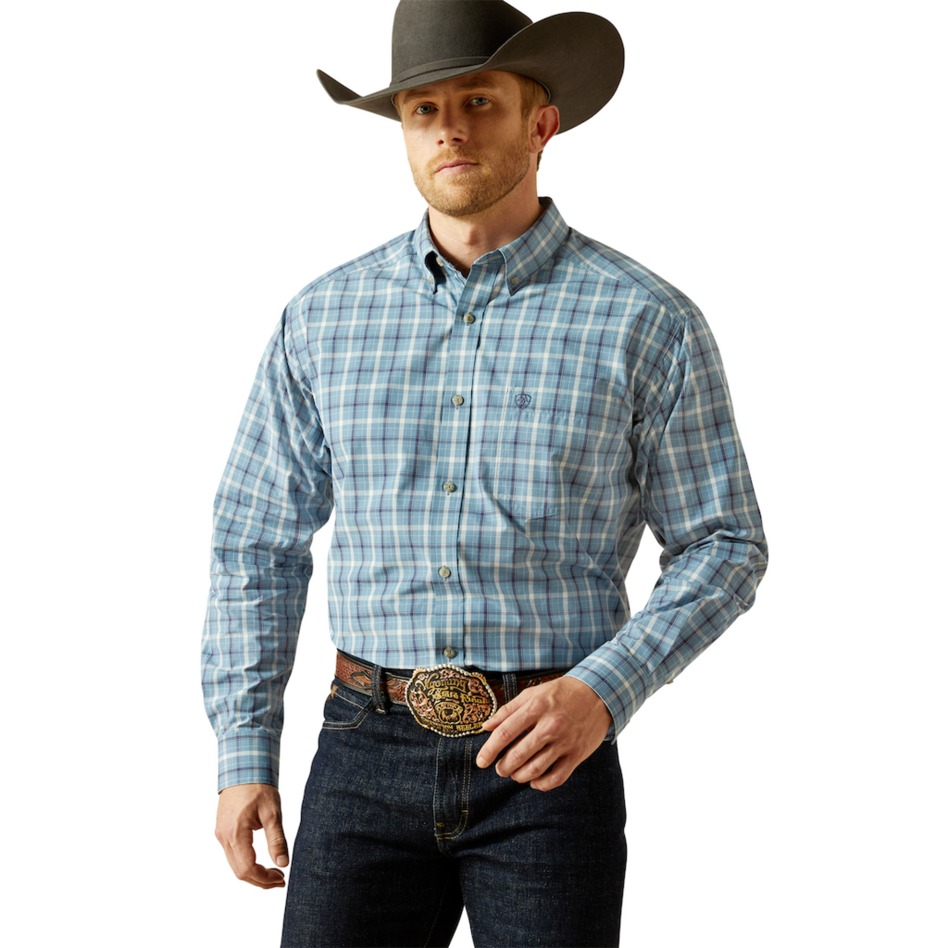 Picture of Ariat 10062190 Pro Series Troy Classic Fit Shirt