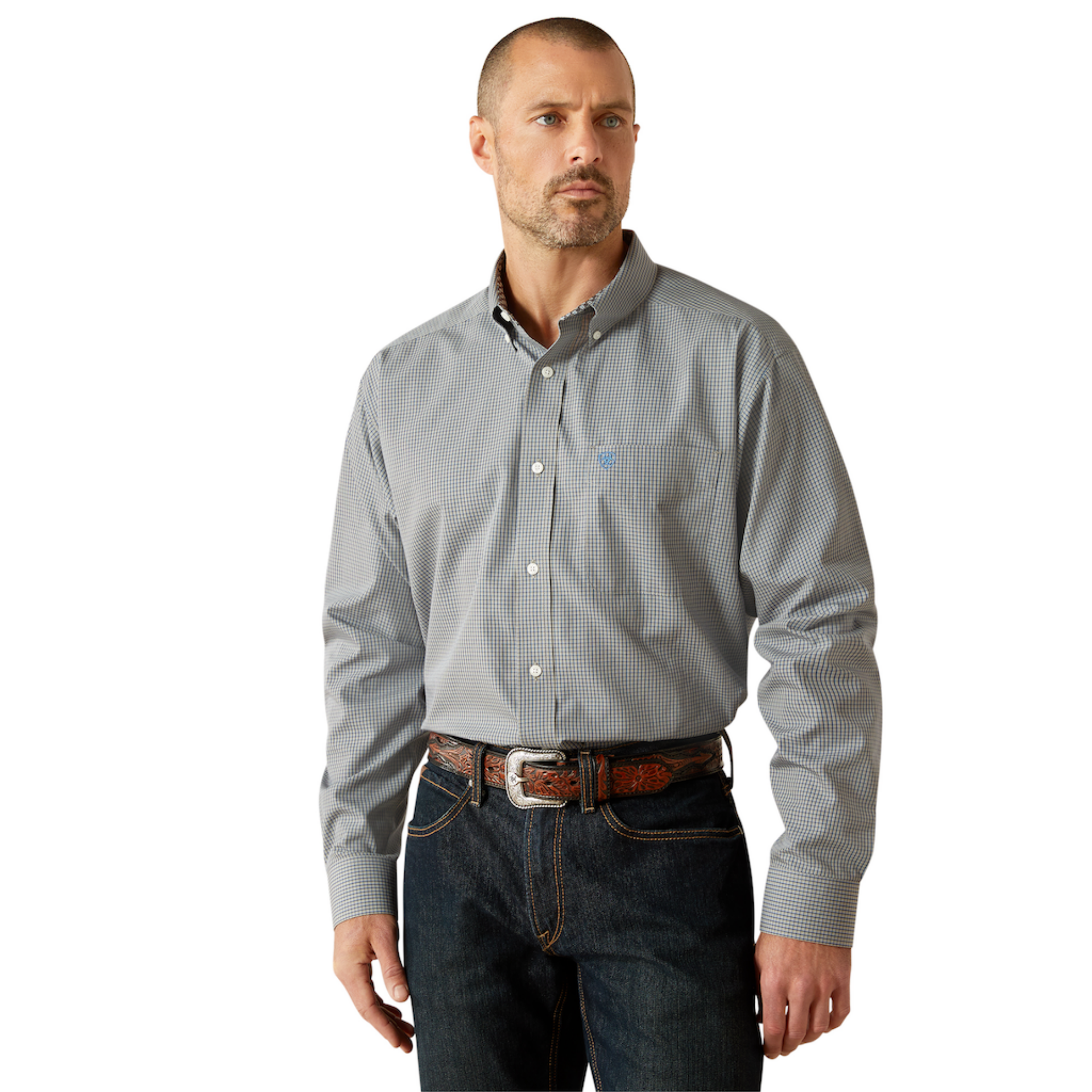 Picture of Ariat 10062232 Wrinkle Free Clayton Classic Fit Shirt