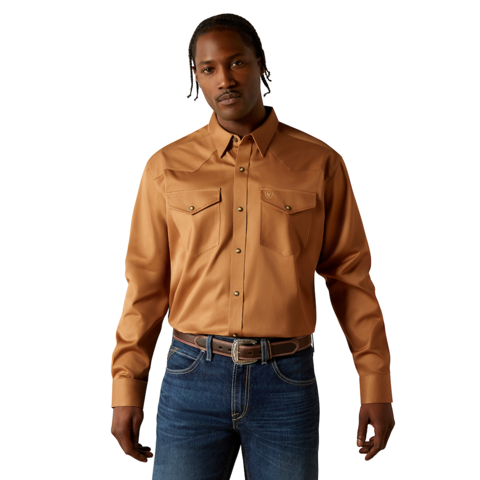 Picture of Ariat 10062473 Solid Twill Classic Fit Shirt