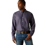 Picture of Ariat 10062527 Wrinkle Free Solid Pinpoint Oxford Classic Fit Shirt