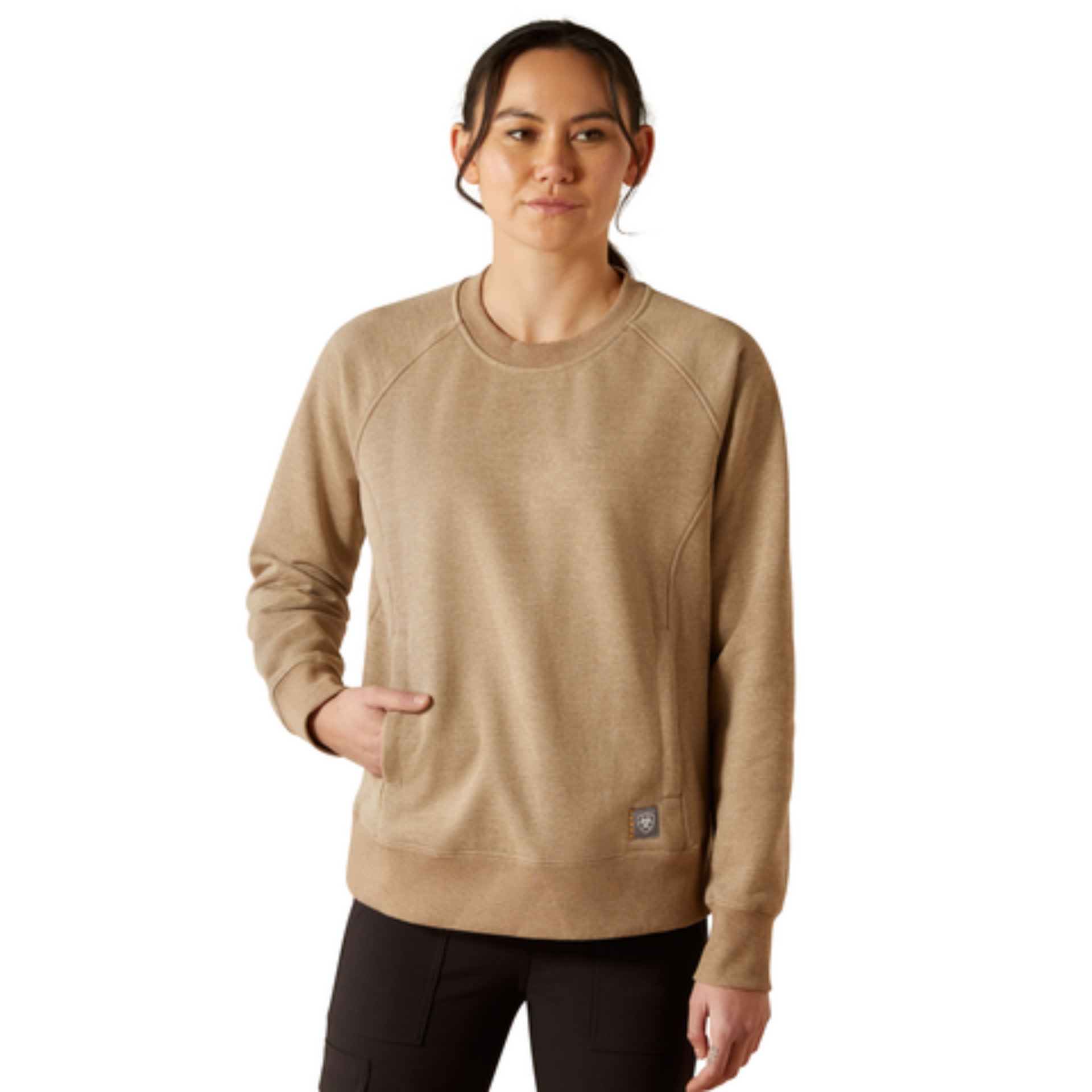 Picture of Ariat 10062333 Rebar Lightweight Fleece Sweatshirt