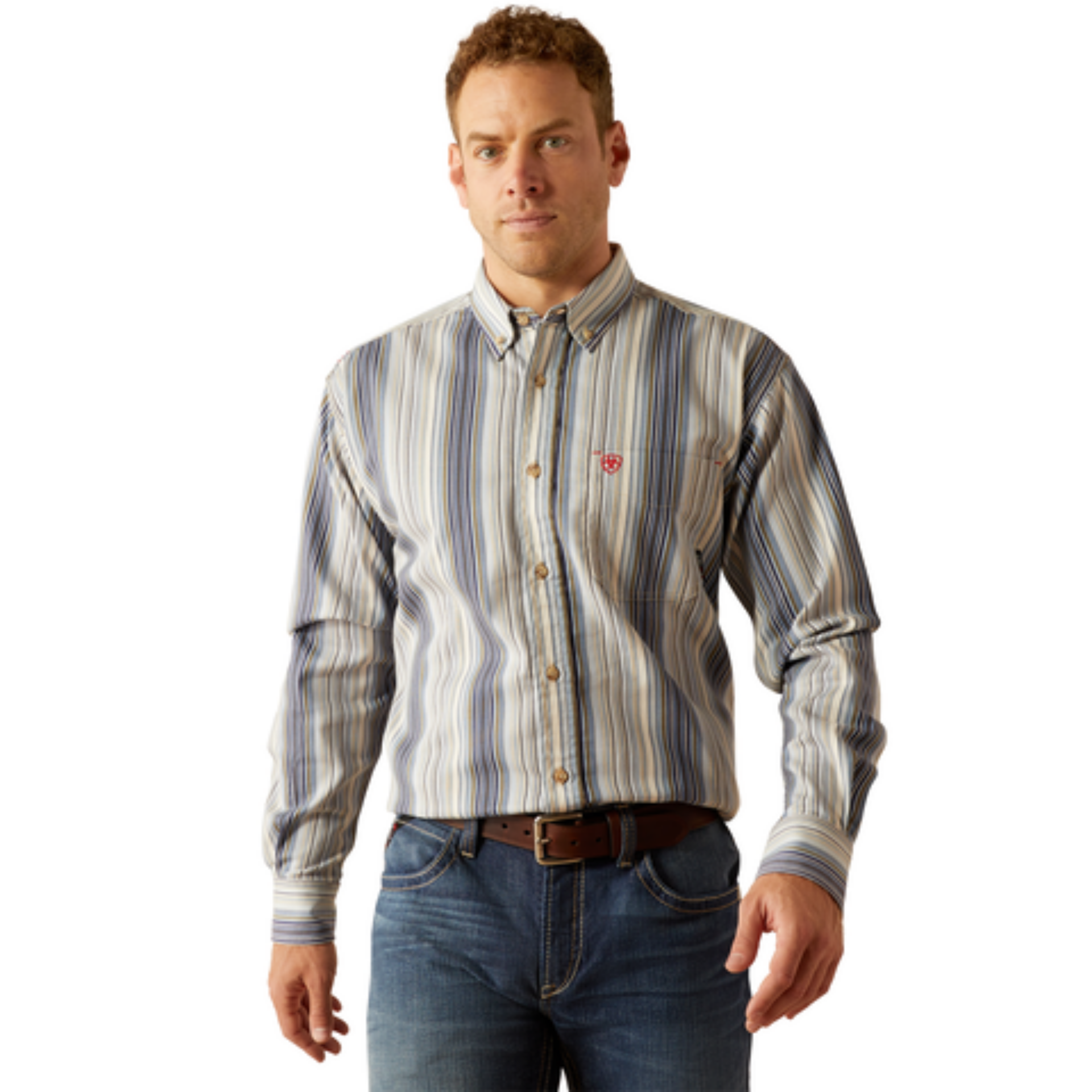 Picture of Ariat 10054458 FR Sunset   Work Shirt