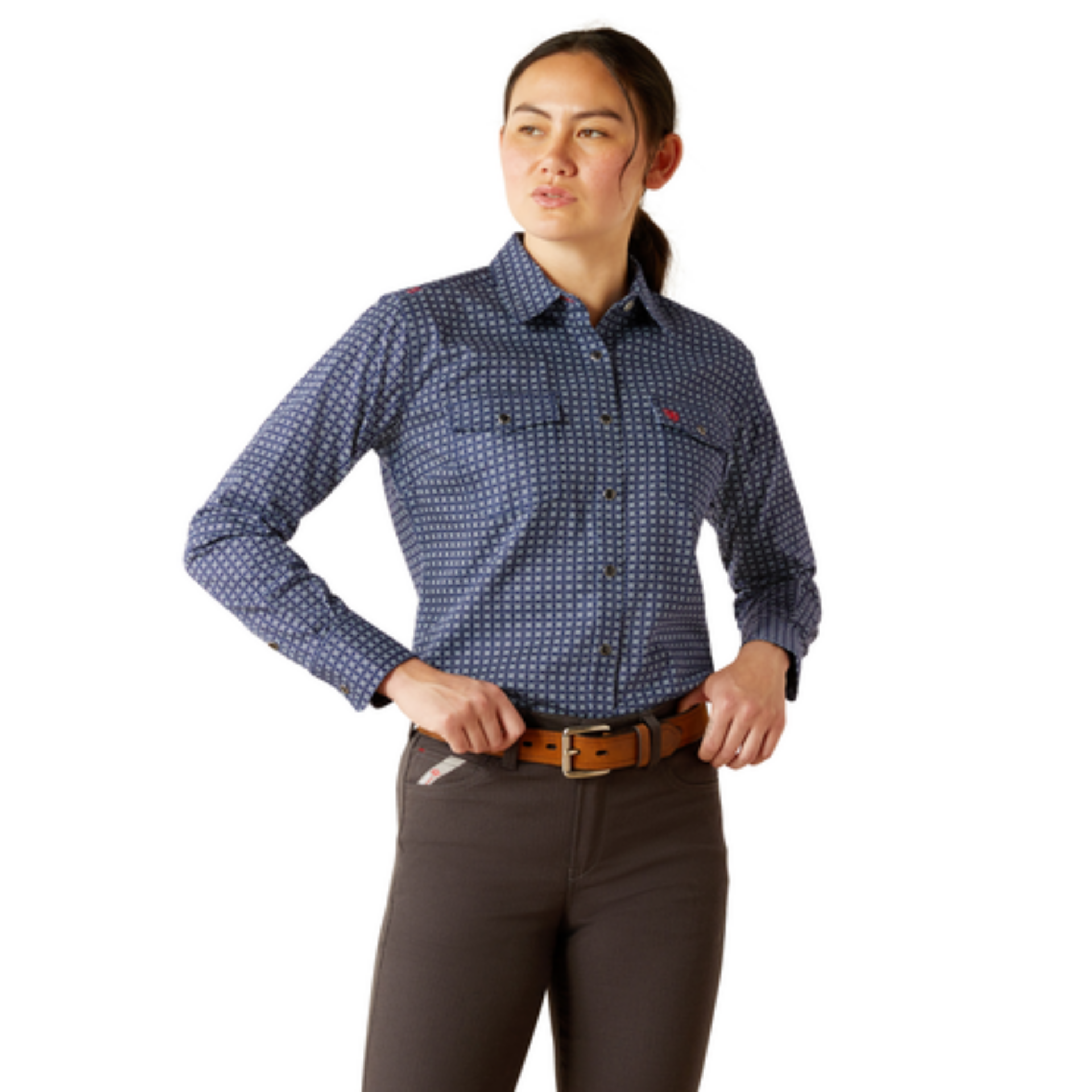 Picture of Ariat 10054629 FR  Beverly   Snap Work Shirt