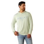 Picture of Ariat 10054423 Rebar Sunblocker Craft Hooded T-Shirt
