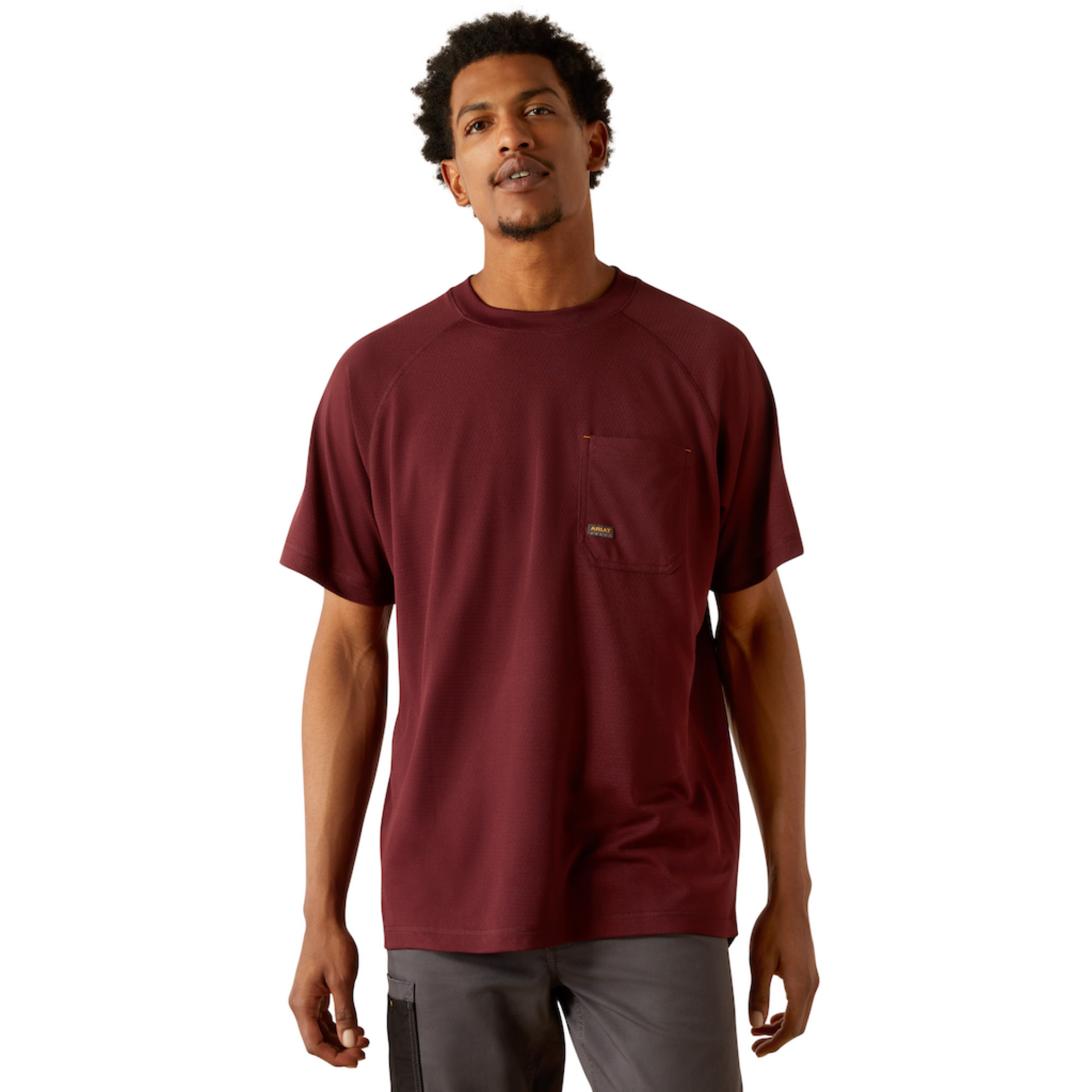 Picture of Ariat 10054425 Rebar Heat Fighter Wired T-Shirt