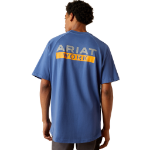 Picture of Ariat 10054507 Rebar Cotton Strong Logo T-Shirt