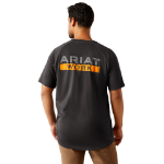 Picture of Ariat 10054508 Rebar Cotton Strong Logo T-Shirt