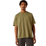 Picture of Ariat 10054514 Rebar Cotton Strong Badge T-Shirt