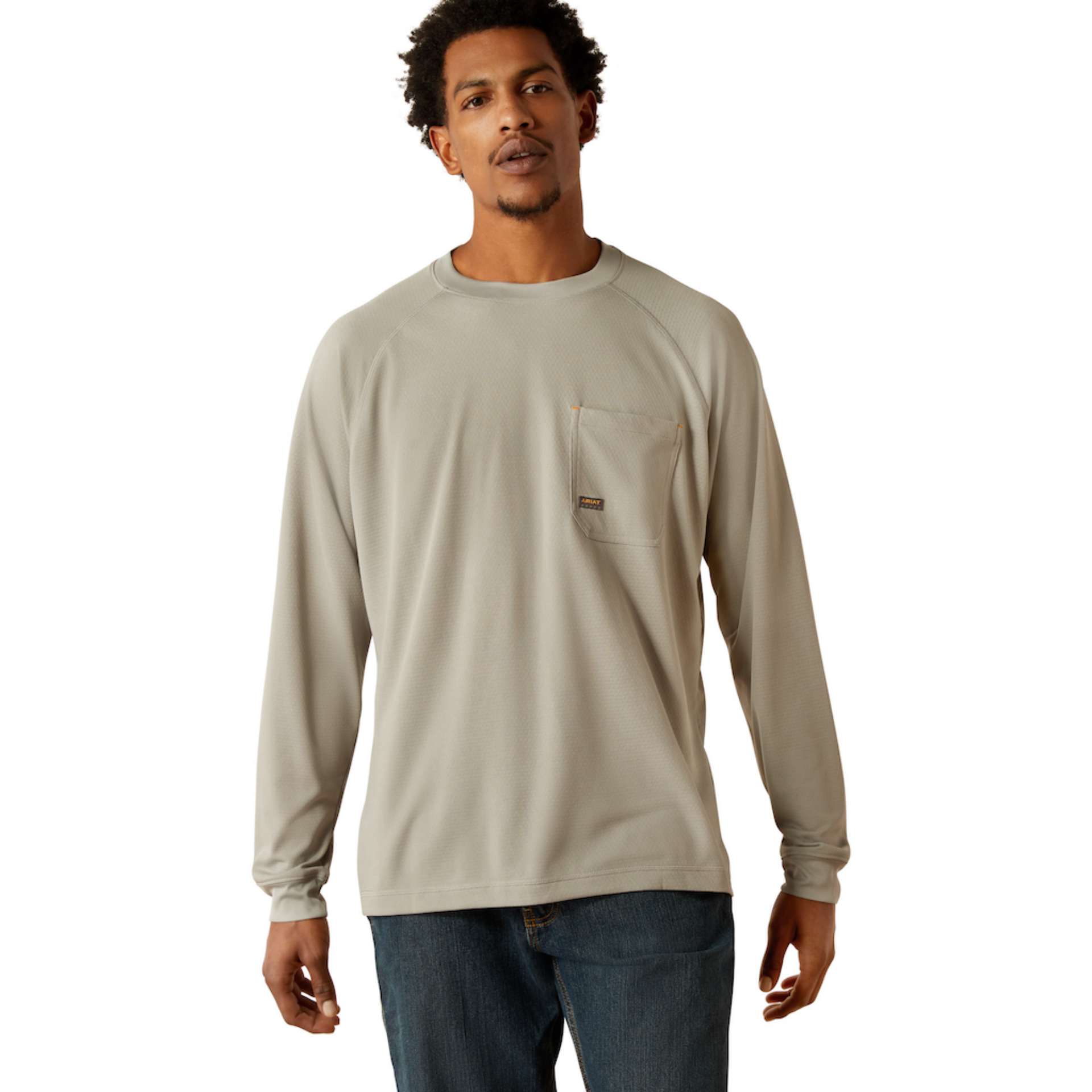 Picture of Ariat 10054630 Rebar Heat Fighter Work Hard T-Shirt