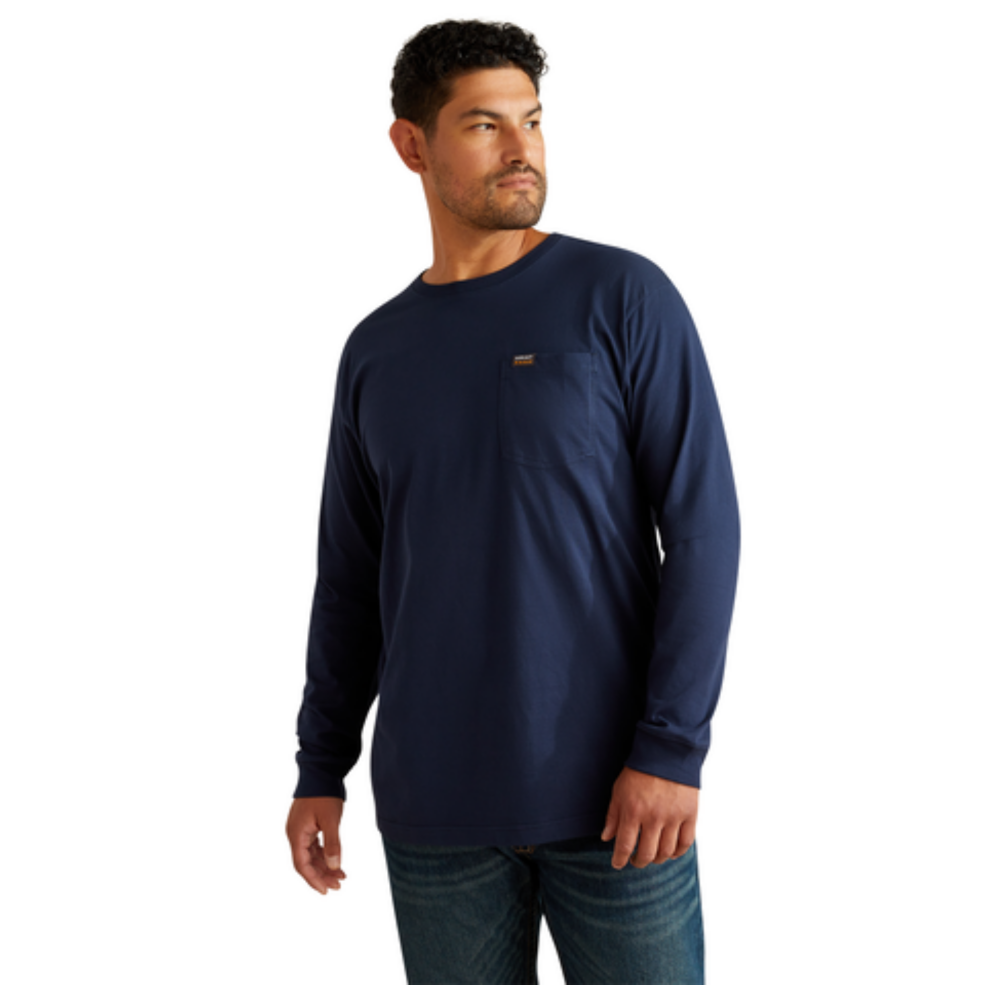 Picture of Ariat 10062750 Rebar Cotton Strong Standard Pocket T-Shirt