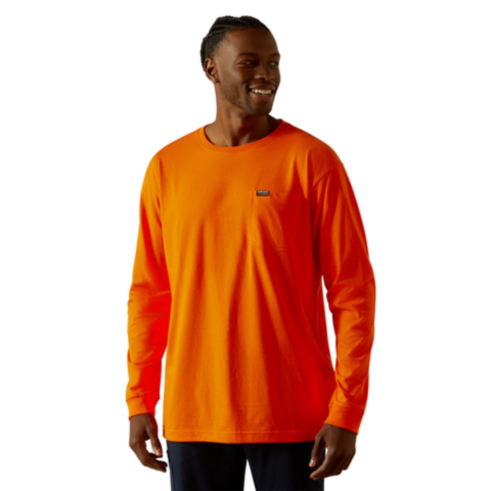 Picture of Ariat 10062751 Rebar Cotton Strong Standard Pocket T-Shirt