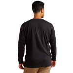 Picture of Ariat 10062752 Rebar Cotton Strong Standard Logo Pocket T-Shirt