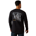 Picture of Ariat 10062776 Rebar Workman Graveyard T-Shirt