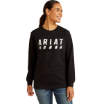 Picture of Ariat 10062781 Rebar Cotton Strong Logo T-Shirt