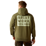 Picture of Ariat 10054469 Rebar Workman Brickyard Hoodie