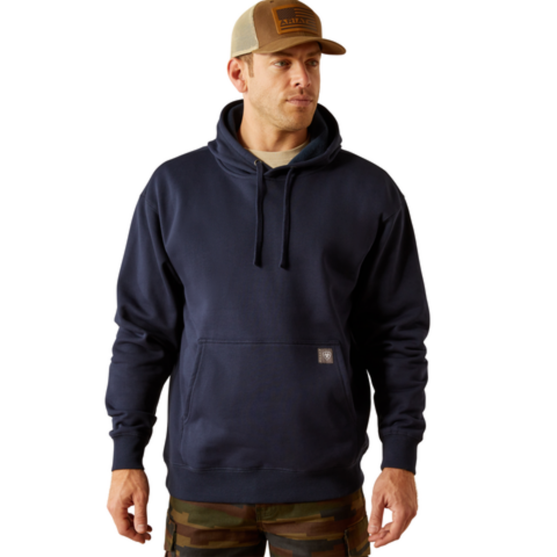 Picture of Ariat 10054472 Rebar Workman Beams Hoodie