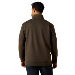 Picture of Ariat 10062608 Rebar Workman Duracanvas 1/4 Zip Sweatshirt