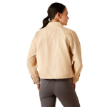 Picture of Ariat 10054586 Rebar Cropped Woven Shirt Jacket