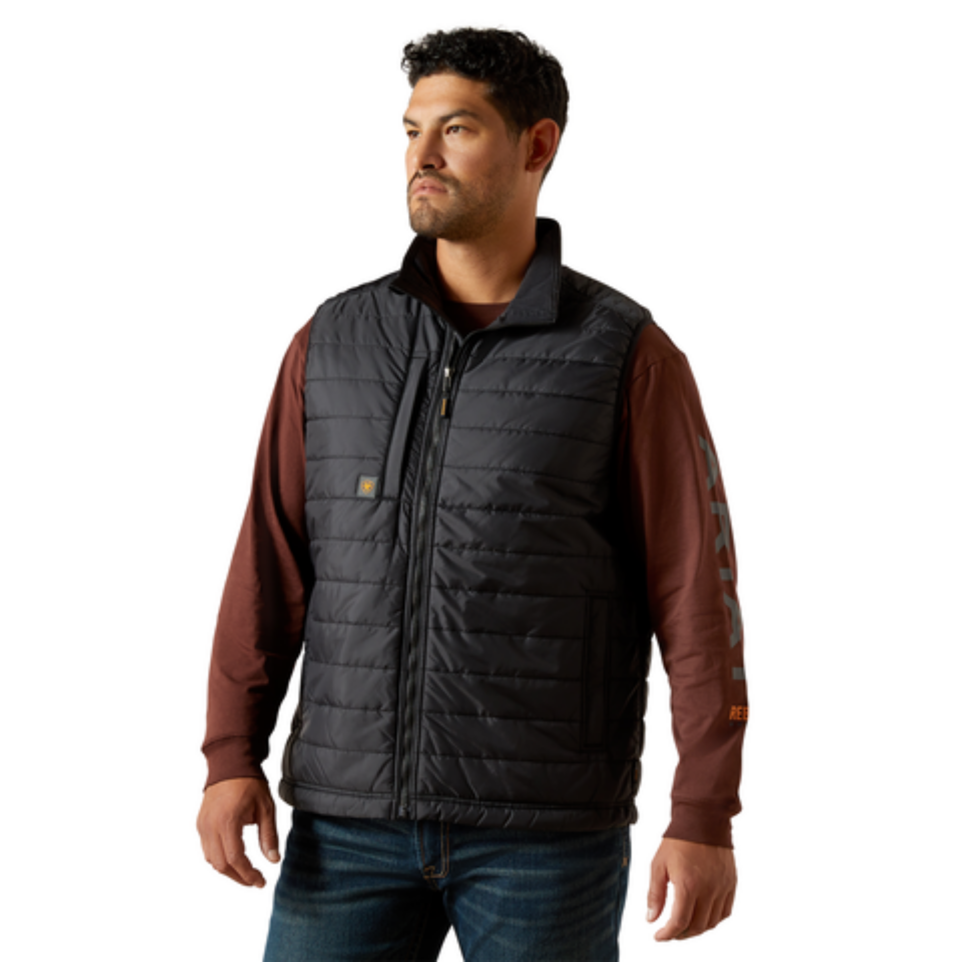 Picture of Ariat 10062717 Rebar Cordura Ripstop Lightweight Insulated Vest