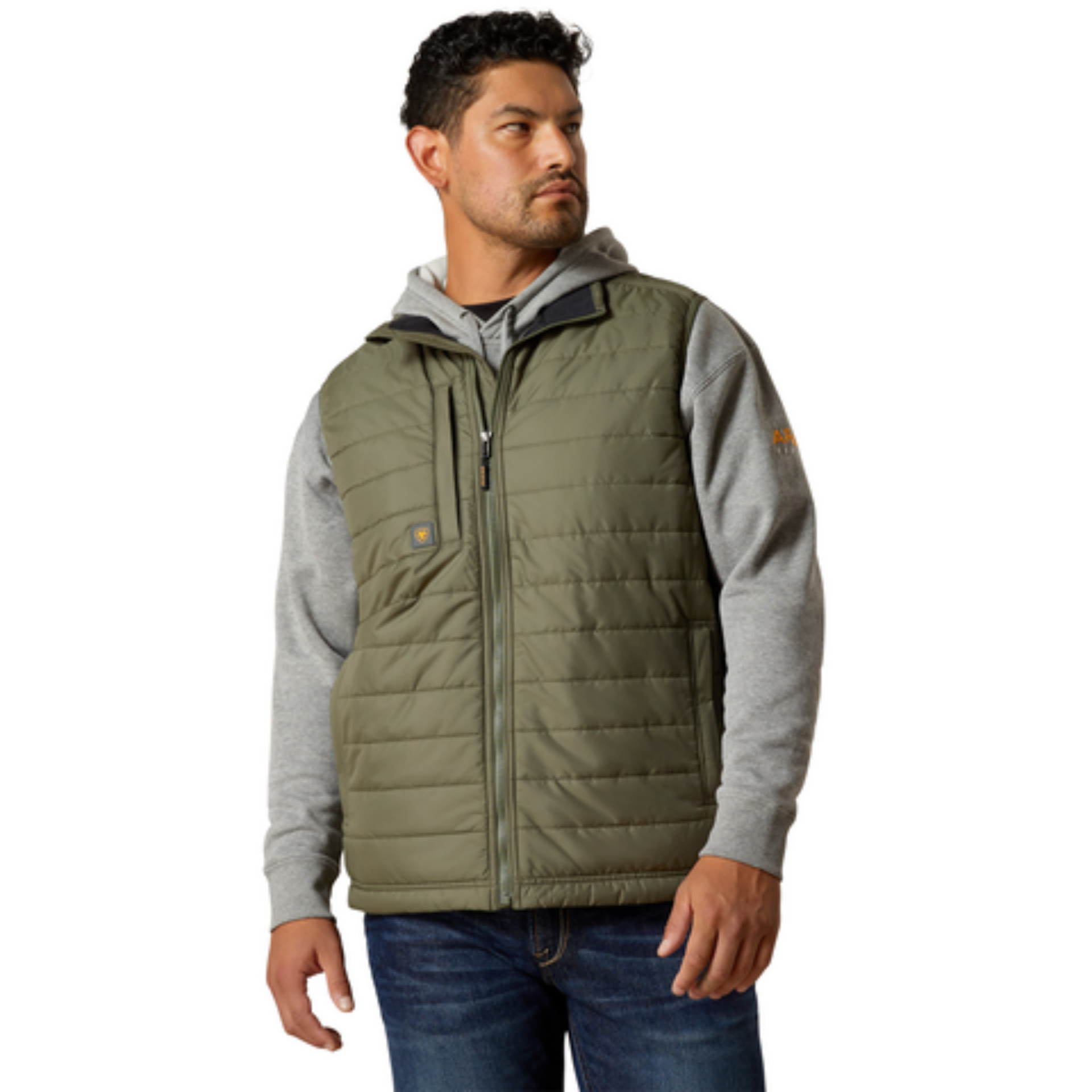 Picture of Ariat 10062719 Rebar Cordura Ripstop Lightweight Insulated Vest