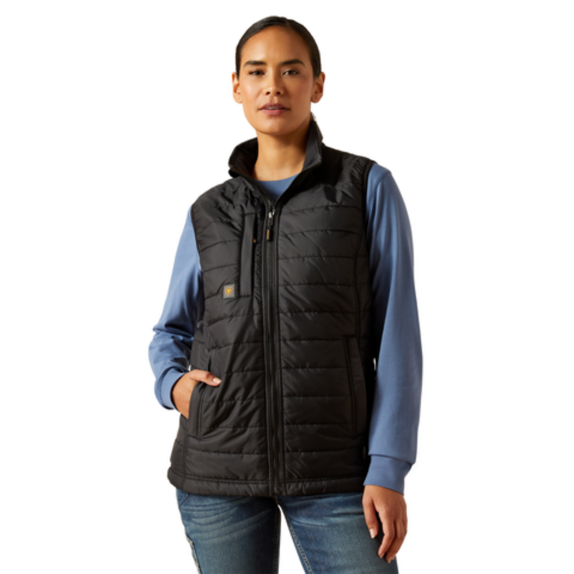 Picture of Ariat 10062722 Rebar Cordura Ripstop Lightweight Insulated Vest